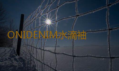 ONIDENIM水滴袖国潮牛仔衬衫刺绣丹宁日系潮牌男款春秋复古横须贺